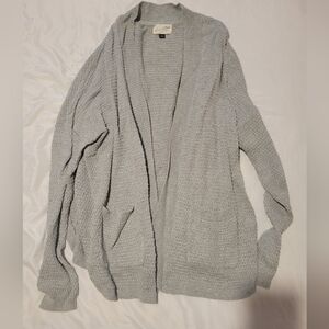 Universal Thread Light Gray Women's Cardigan